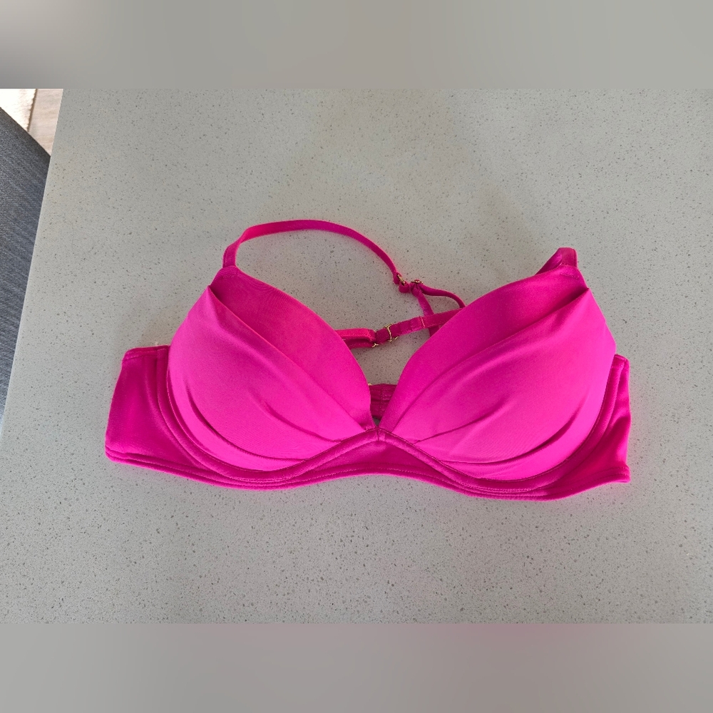 Smart & Sexy Hot Pink Bikini Top